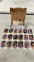 Lot of basketball cards set may not be complete.