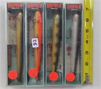 4 Rapala Fishing Lures #18 - new in pkgs.