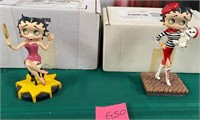 N - LOT OF 2 BETTY BOOK FIGURINES (G50)