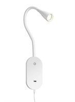deeloop LED Wall Mount Reading Light for Bed,...