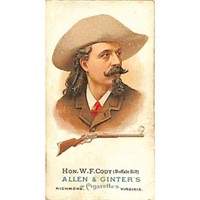 1887 Allen And Ginter N28 Buffalo Bill Cody