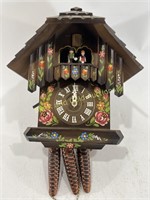 VTG Hand Painted Cuckoo Clock