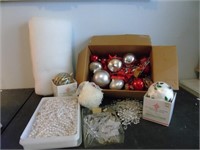 Assorted Vintage and Modern Christmas Décor