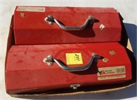 (2) Metal Tool Boxes and Assorted Tools