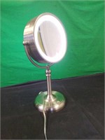 LIGHTUP VANITY MIRROR 2 SIDED SWIVEL