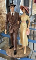 Vintage Figurine - Jim Bennett and Pattie Coates