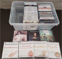 Bin of 34 CDs & 2 Box Sets