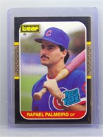 1987 Leaf Rafael Palmeiro Rated Rookie