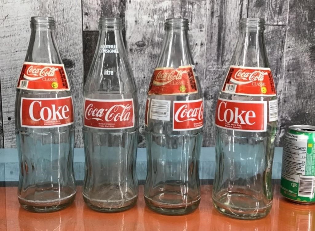 Coca Cola 1L bottle lot