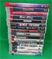 16x Sony Playstation PS3 Video Games Wrestling MMA