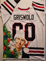 Chevy Chase Hand Painted Signed Jersey 1/1 Beckett