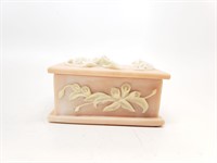 Carved Floral Trinket Box