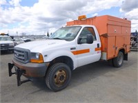 2001 Ford F450 Utility Truck