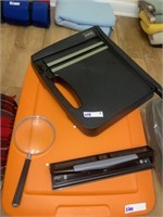 Paper Cutter ~ Magnifying Glass & Hole Puncher