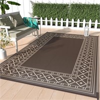 GENIMO Outdoor Rug Waterproof 9' x 12' for Patio