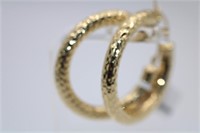 10KT Yellow Gold Earrings