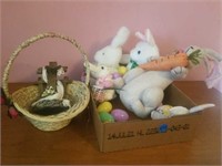 BOX OF EASTER ITEMS
