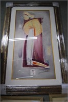 Alfred Gocl signed print