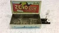 Lot of 2 Adv. Pieces Including Zeno Chewing Gum