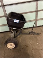 Plastic Fertilize Spreader (shows some wear)