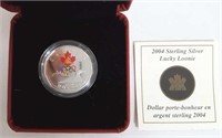 2004 Royal Cdn Mint Sterling Silver Lucky Loonie