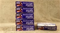 6 boxes (20 count) 223 REM Military Grade