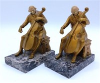 John Ruhl for J.B. Hirsch Cellist Bookends.