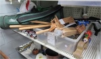 Kid's Wood Toys, Youth Golf Clubs Etc.