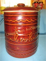 Marcrest Vintage Stoneware Cookie Jar