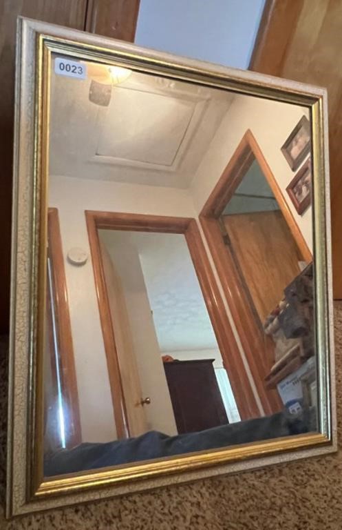 Gilded Frame Mirror, 22" x 18.5"