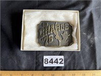 R.J. Ventrice "Charge '76" Belt Buckle