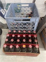 Vintage Coca Cola and other bottles