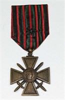 Croix de Guerre French WWI Medal