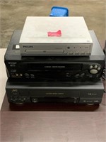 3 DVD VCR players