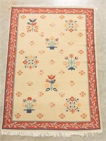 Dhurrie Cotton Rug, 6'W x 9'L