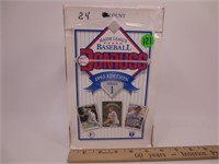 24 packs 1993 DonRuss baseball cards series I