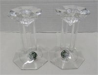 Lenox Crystal Candle Holders