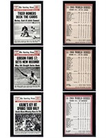 Lot of 3 1969 Topps the Sporting News Cards