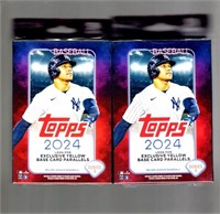 2 Count:  2024 Topps Series 2 Baseball Hanger Box