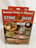 NEW IN BOX STONEWAVE MICROWAVE COOKWARE