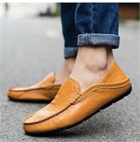 Men's Loafers Shoes Round Toe Faux Leather Loafer