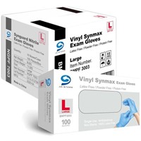 Basic Medical Synmax Vinyl Exam Gloves