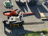 McCulloch Chain Saw and B&D Hedge Trimmers