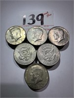 29 - 1968 Kennedy Half Dollar Coins