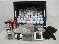 Assorted Golf Balls & Accessories
