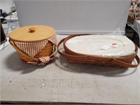 (2) Longaberger Baskets