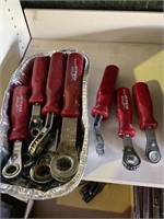 Assorted ratchet wrenches