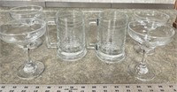 Silverdollar saloon beer mugs and wine glasses