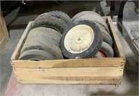 Box of small wheels