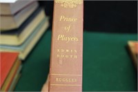 Vtg Book Prince of Players 1953